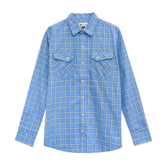 Geometric Pattern-Sky blue